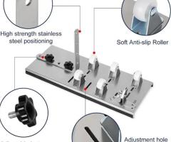 Cortador de botellas de vidrio ajustable redondas y cuadradas - Manualidades DIY