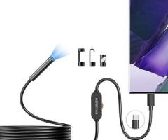 Cámara endoscópica DEPSTECH 5MP USB-C impermeable 5 metros