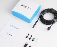 Cámara endoscópica DEPSTECH 5MP USB-C impermeable 5 metros
