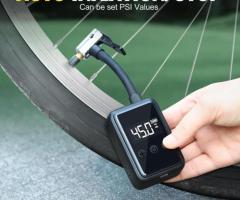 Bomba eléctrica portátil Tikgar 120 PSI para bicicleta