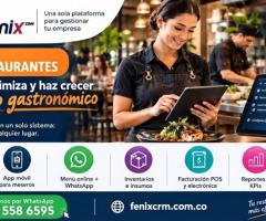 FenixCrm Software para restaurantes